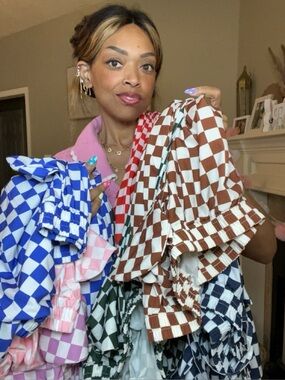 CHECKER pants lot of 8 pairs!